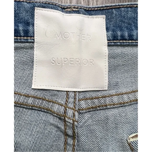 NEW Mother The Tripper Flood Fray High Waist
Ankle Flare Jeans Size 30 - Picture 10 of 13